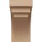 Ekena Millwork 11"W x 11"D x 22"H Wide Rockford Rough Cedar Woodgrain TimberThane Corbel, Primed Tan CORUR11X11X22ROCRCPR - alternate 2